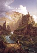 Thomas Cole Valley of the Vaucluse (mk13) oil painting